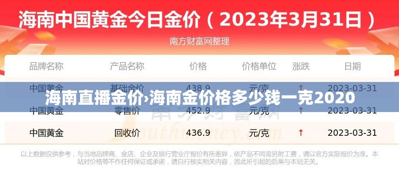 海南直播金价›海南金价格多少钱一克2020 海南直播金价›海南金价格多少钱一克2020