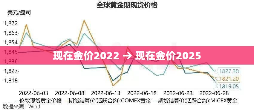 现在金价2022 → 现在金价2025 现在金价2022 → 现在金价2025